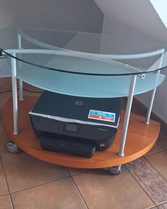 Porta TV, PC, stampante, tavolino