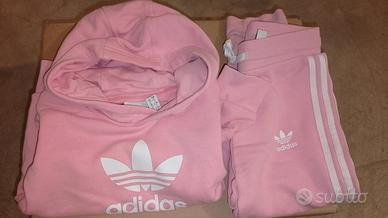 Tuta adidas hot sale rosa bimba