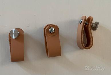 Maniglie pelle Osternas x frontali cassetti IKEA