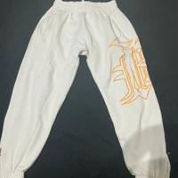 Kali King pantaloni bianchi e oro
