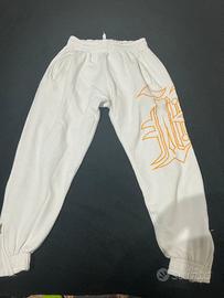 Kali King pantaloni bianchi e oro