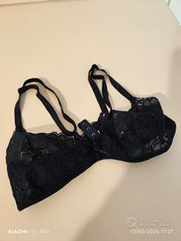Reggiseno blu in pizzo tg 1