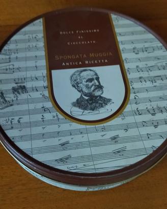 scatola latta Giuseppe  Verdi, anni 70