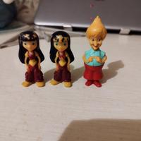 3 personaggi Kinder "Lampaclima" 