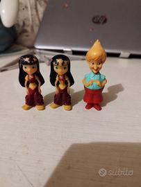 3 personaggi Kinder "Lampaclima" 