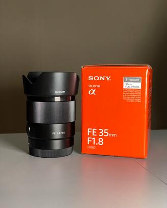 Sony 35mm f1.8 e-mount full frame