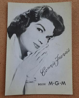 Con Autografo CONNIE FRANCIS cantante originale