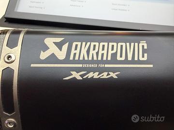 Scarico Akrapovic Yamaha Xmax 125 2024