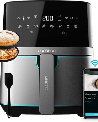 Friggitrice ad aria 5,5 L intelligente + accessori
