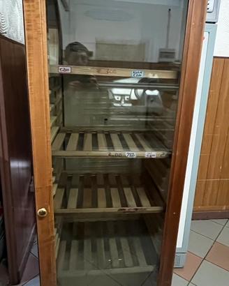 Vetrina frigo in legno