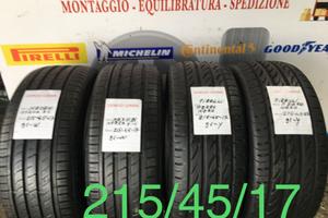 Gomme usate 215/45/17 in pronta consegna