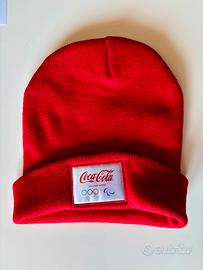 Berretto Coca Cola x Milano Cortina 2026 nuovo