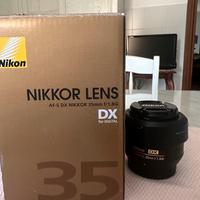 Nikon 35 f 1,8  come nuovo
