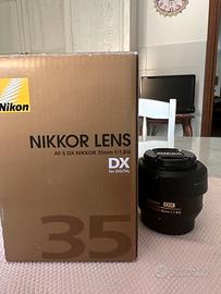 Nikon 35 f 1,8  come nuovo