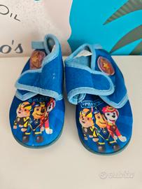 babbucce Paw Patrol taglia 22