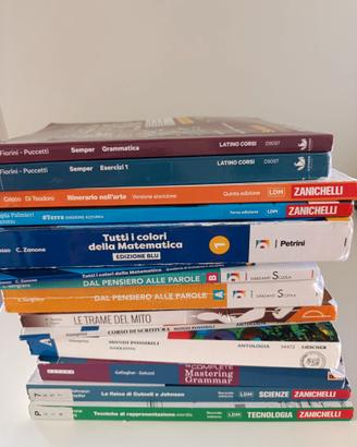 Libri di testo 1 liceo scientifico