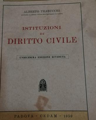 Trabucchi, Istituzioni di diritto civile 