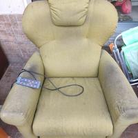 poltrona elettrica multifunzione funzionante 