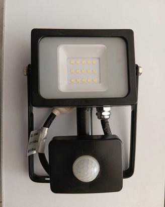 FARETTO A LED 10W con sensore di movimento V-TAC