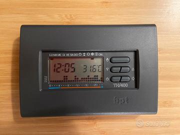 Cronotermostato digitale BPT TH400 GR Nero