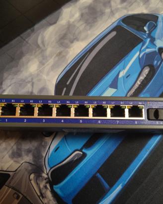 Switch 2.5G Hisource - 8x2.5GbE + 1x10G SFP+