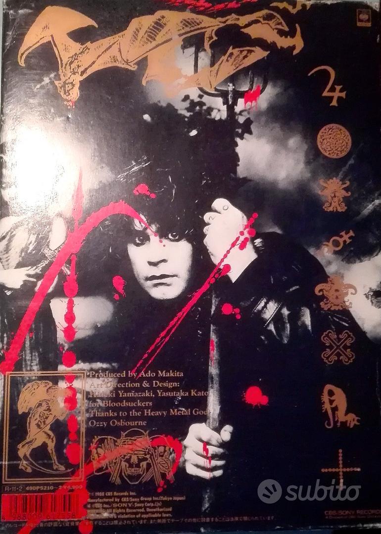 OZZY OSBOURNE BIBLE OF OZZ VINTAGE JAPAN ONLY BOX - Collezionismo