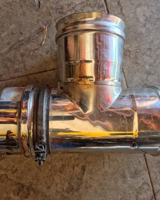 Tubi Canna Fumaria Acciaio INOX Aisi 316 - Diametr