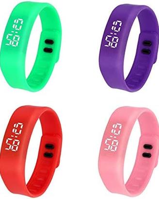 Unisex Silicone Orologio Digitale Uomo Digitale Re