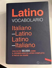 Dizionario latino e italiano