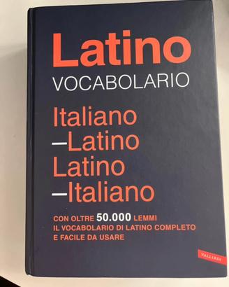 Dizionario latino e italiano