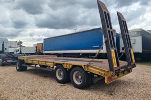 RIMORCHIO PIANALE CON RAMPE