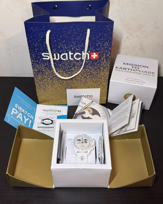Swatch x Omega Moonswatch - Moonshine Gold