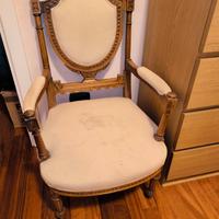 DIVANO E POLTRONE STILE LIBERTY