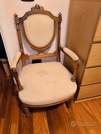 DIVANO E POLTRONE STILE LIBERTY