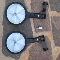 rotelle bici fino a 100kg come nuove