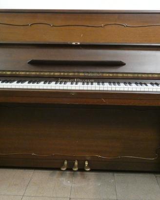 Pianoforte Schulze Pollmann in noce con garanzia