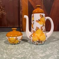 Teiera e zuccheriera vintage