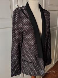 Blazer elegante tagliato smoking tg.M