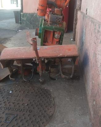 Motocoltivatore agricolo con fresa – usato