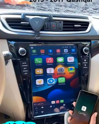 Car Tablet Verticale per Nissan Qashqai e X-Trail
