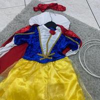 Vestito carnevale BIANCANEVE bambina 2 anni