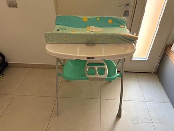 Fasciatoio Cam pieghevole con vaschetta