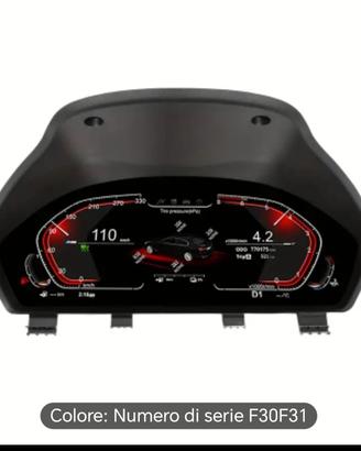 cruscotto digitale, quadro strumenti BMW F30 F31