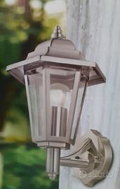 lampada lanterna da esterno per giardino a muro
