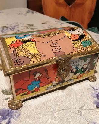 Scatola in latta Disney anni 80