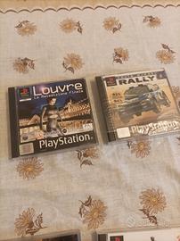 Louvre PS1 & Colin McRae  ps1