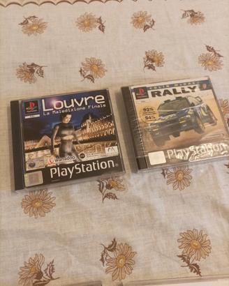 Louvre PS1 & Colin McRae  ps1
