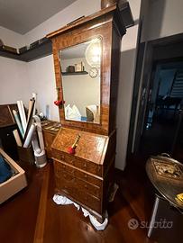 Vetrinetta originale inglese '800 in radica