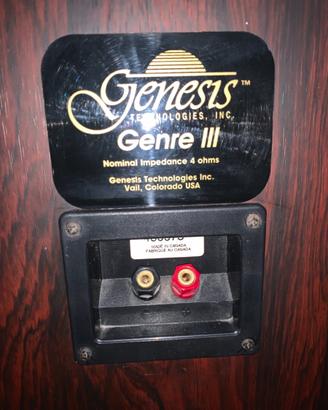 Genesis Genre III diffusori da pavimento