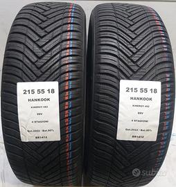 2 GOMME 215 55 18 HANKOOK BR1412